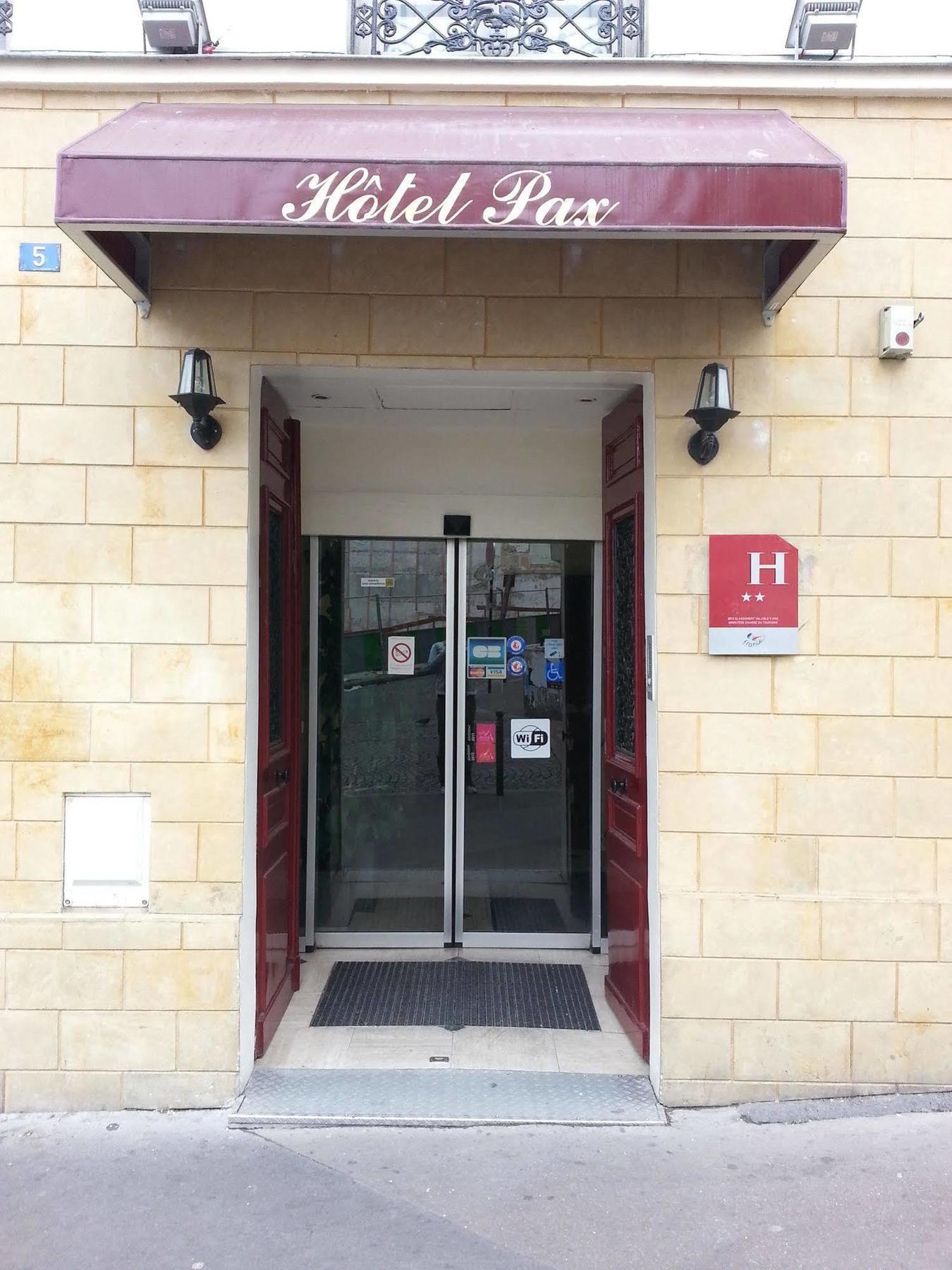 Pax Hotel Paris 18E Exterior foto